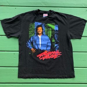Vintage Travis Tritt Single Stitch Black T-Shits